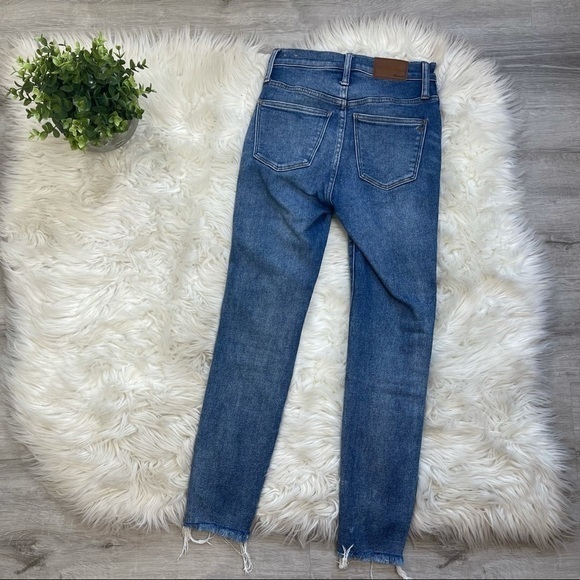 Madewell 10" High Rise Skinny Jeans Cordova‎ Wash - Picture 14 of 14